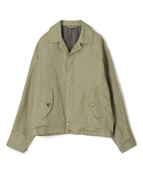 【別注】The CLASIK SHIRTS HARRINGTON リネンシルク ブルゾン