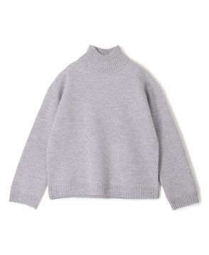 フェルテッドウール タートルネックニット