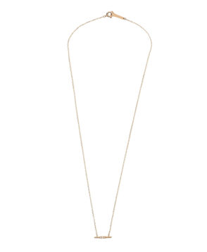 【別注】Hirotaka ダイヤモンド バー ネックレス