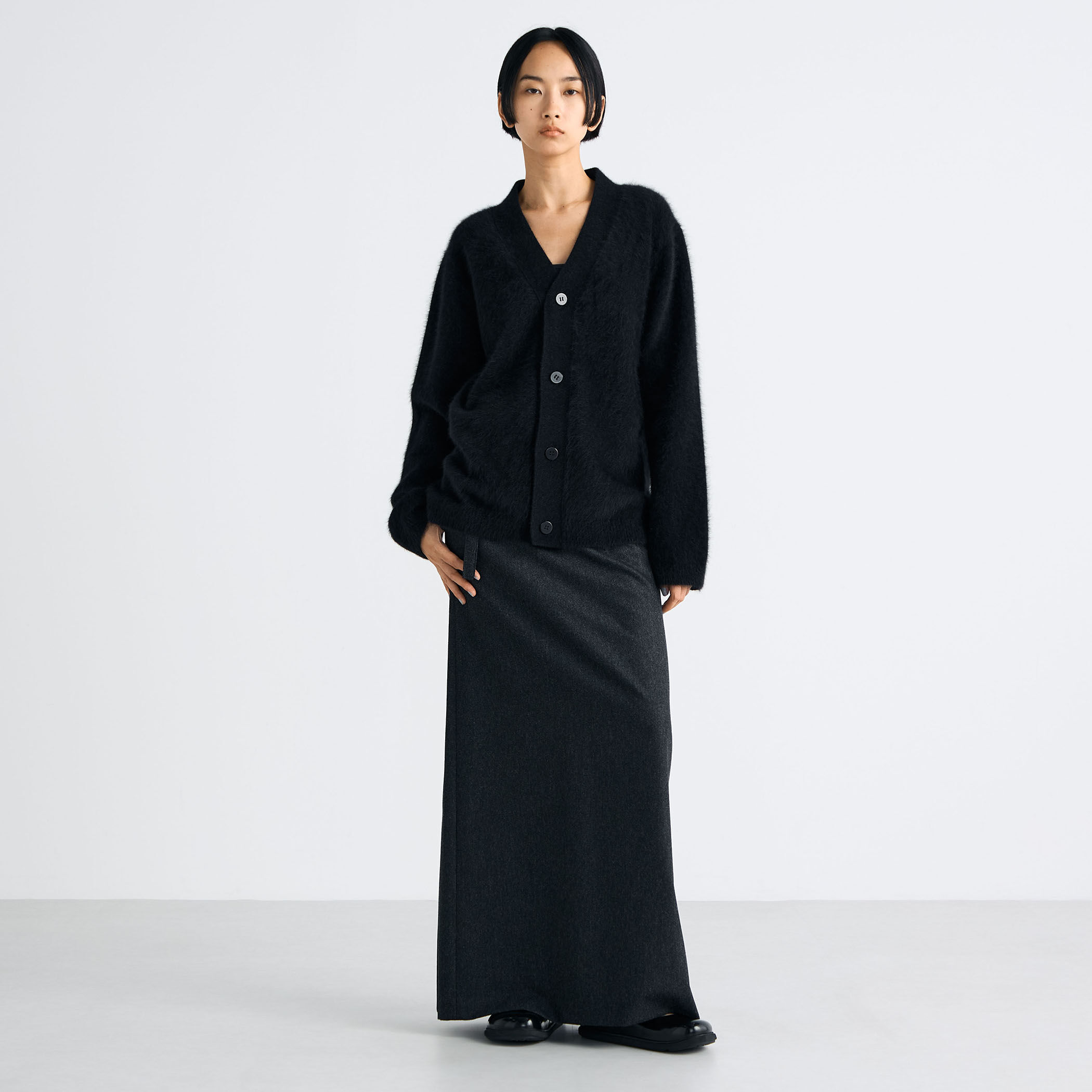  FLASH カーディガン ブラック trim_fce_item66e68312b9374.jpg