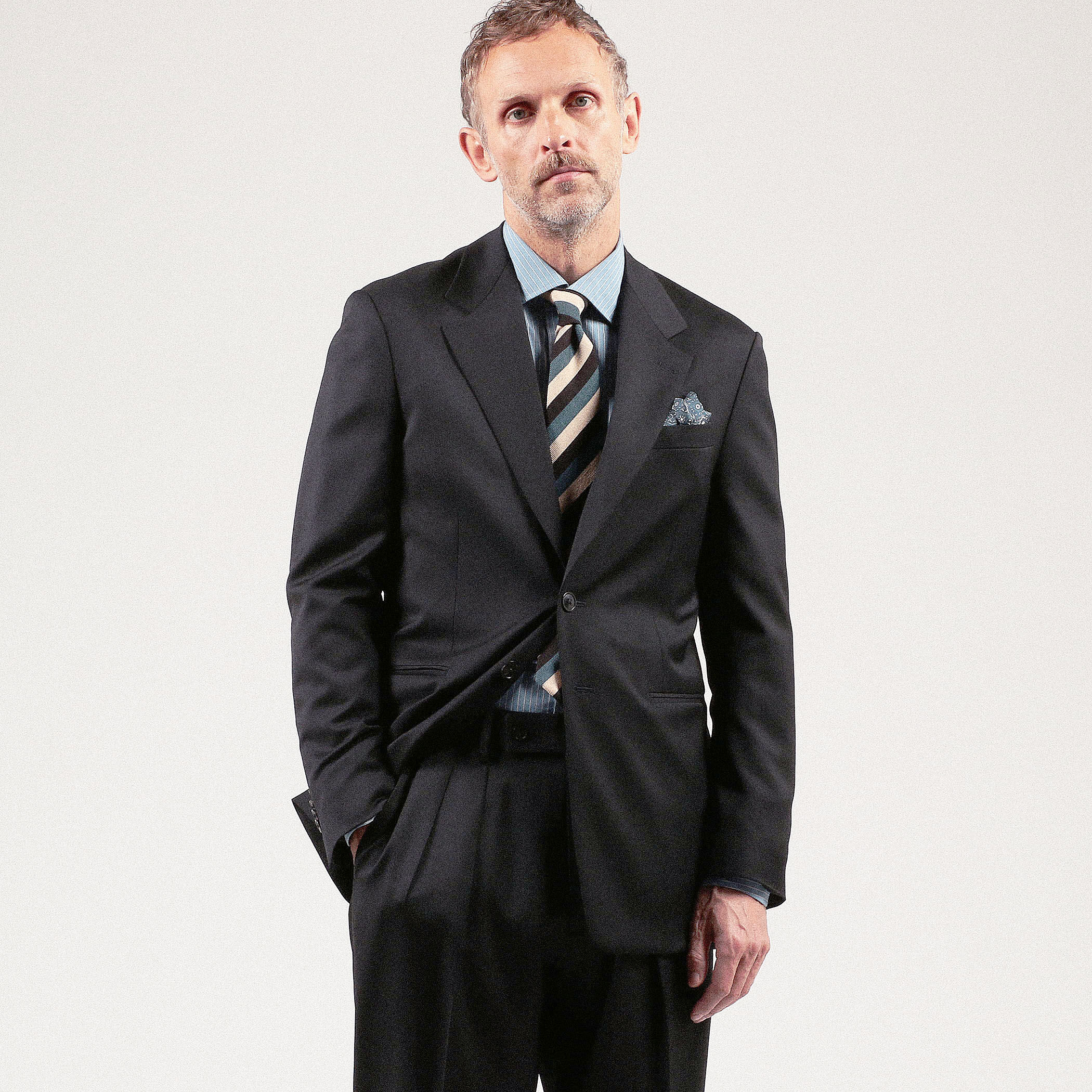 ストレッチウール シングル2Bスーツ Exel｜トゥモローランド 公式通販