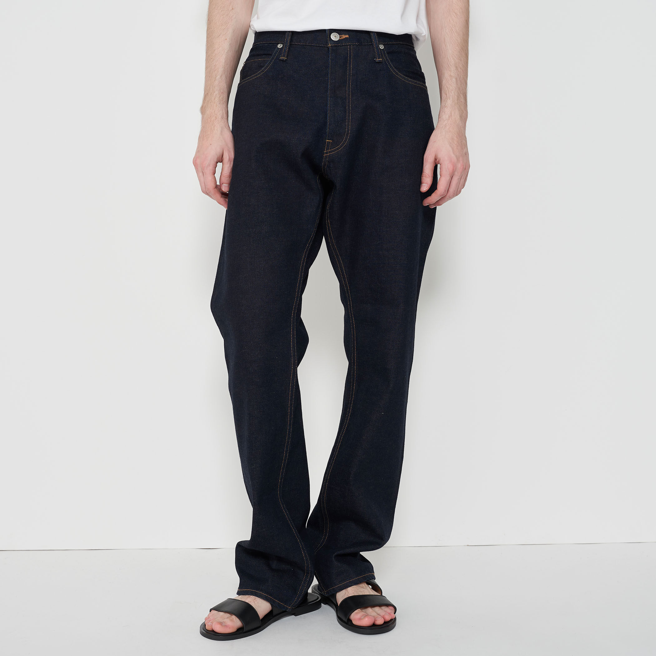 リユースシーアイランドコットン デニムストレートパンツ