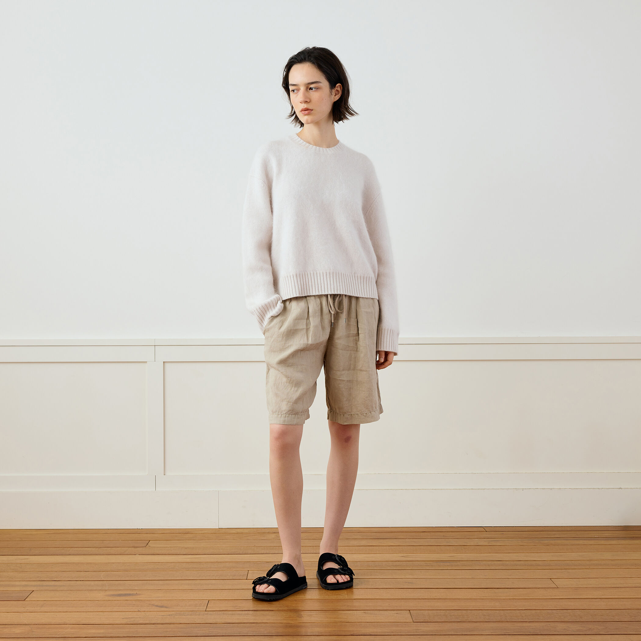 ライトウェイトリネン ハーフパンツ WKO4318｜トゥモローランド 公式サイト