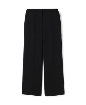 ポリエステルウールバラシャ セミワイドパンツ