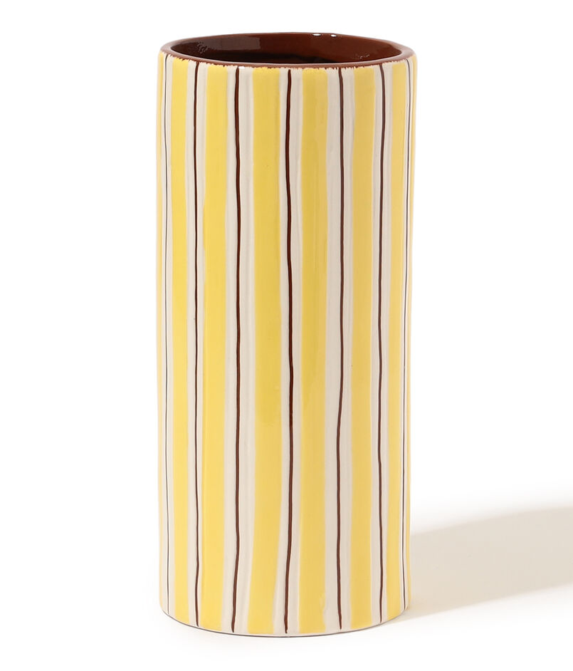 &k amsterdam レイイエロー フラワーベース