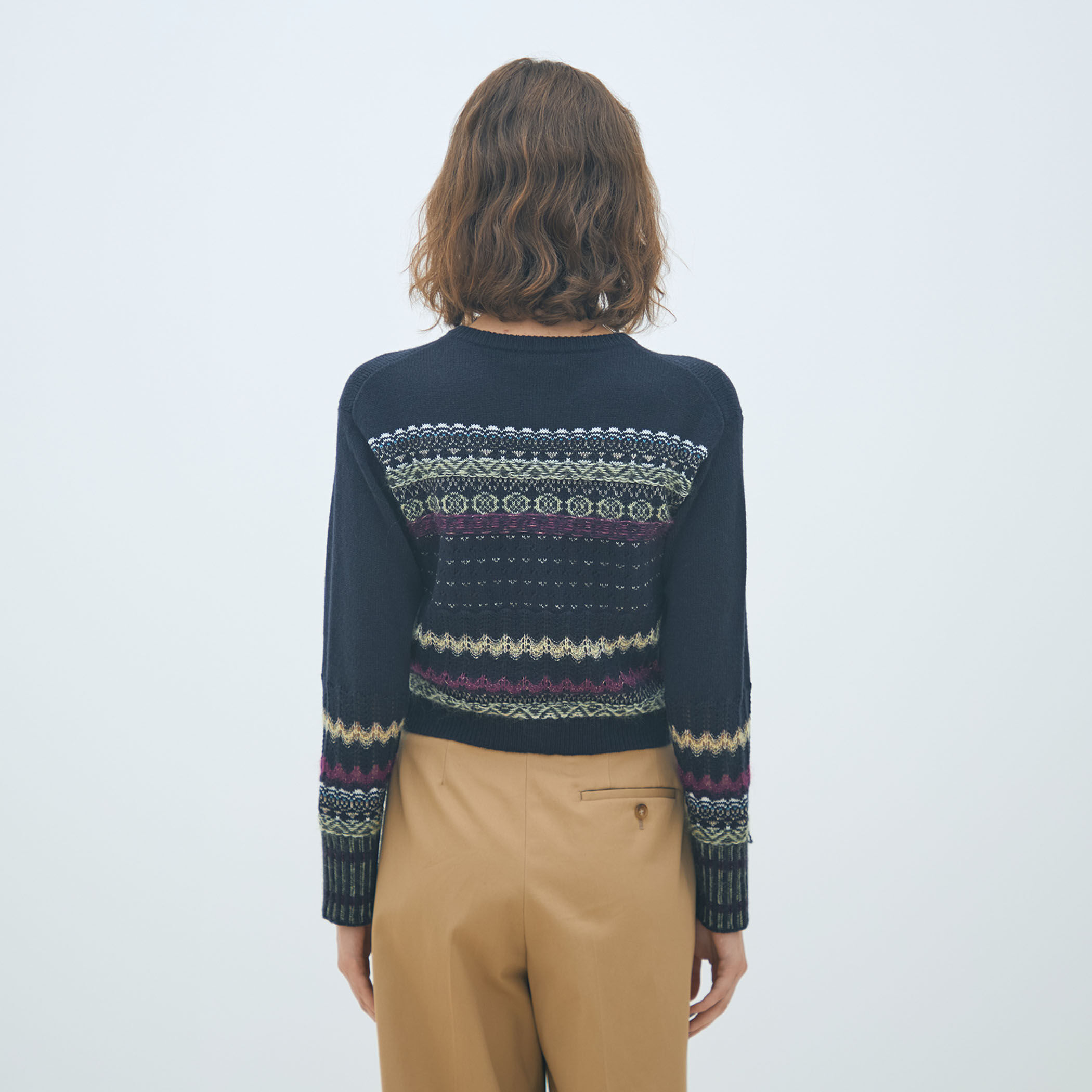 フェアアイル クルーネックカーディガン｜トゥモローランド 公式通販