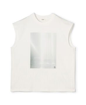 フォトプリント ノースリーブTシャツ