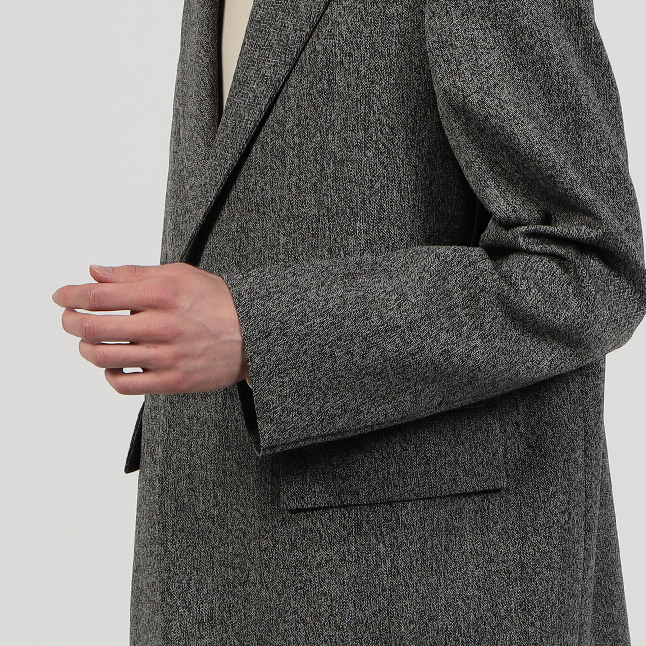 JIL SANDER グレー テーラードジャケット　グレー　46 美品 JIL SANDER ジル・サンダー ジャケット グレー サイズ:34
