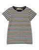 ETRE CECIL NAVY BRETON STRIPE CAP SLEEVE Tシャツ