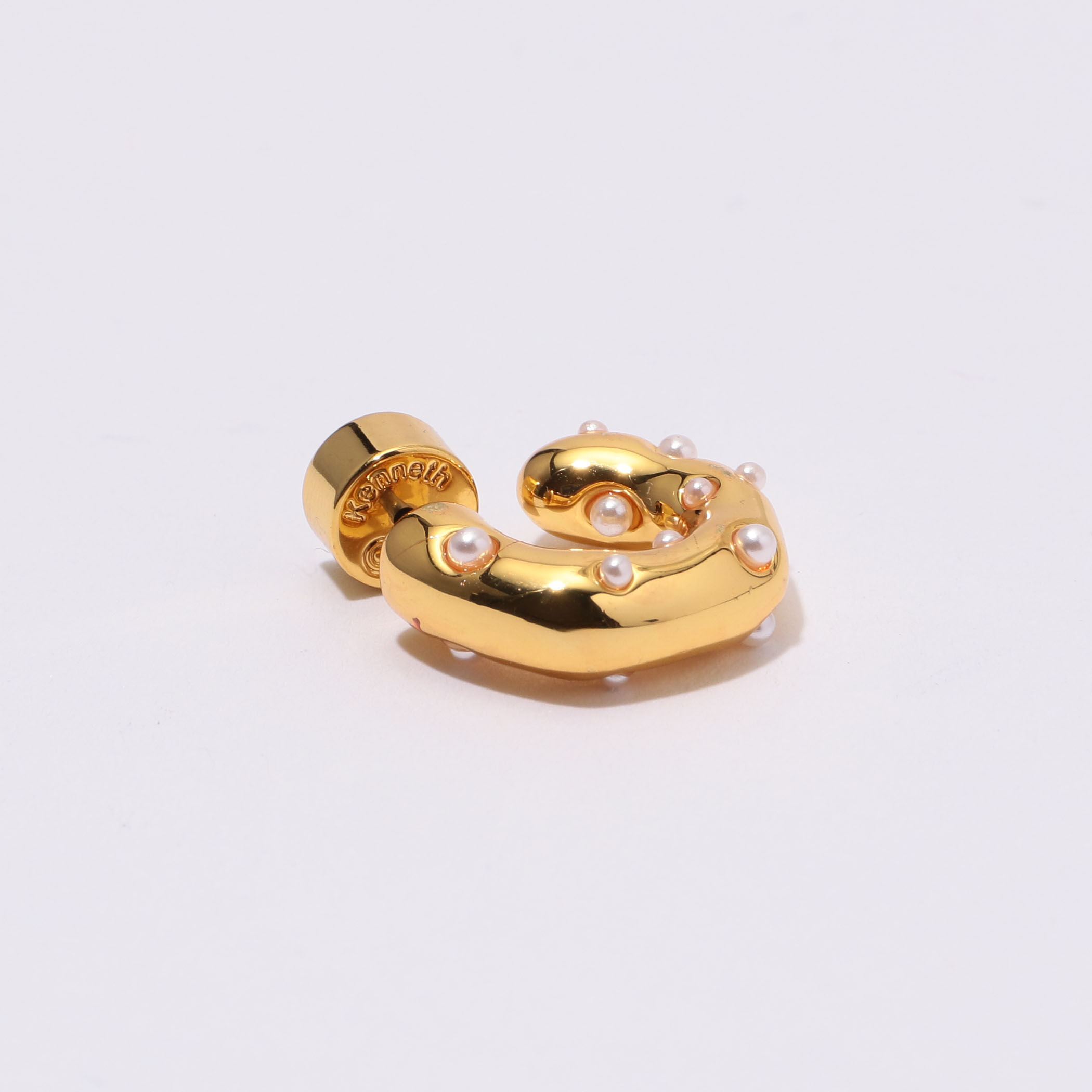 Kenneth Jay Lane gold/crystal ピアス｜トゥモローランド 公式サイト