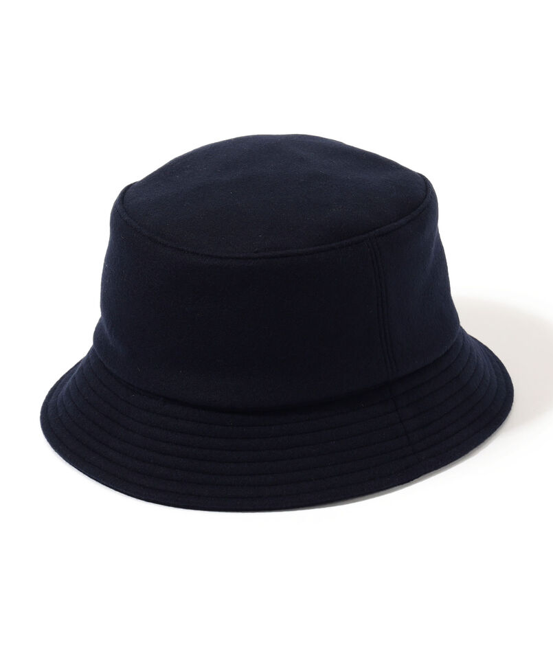 KIJIMATAKAYUKI MELTON BUCKET ウール バケットハット