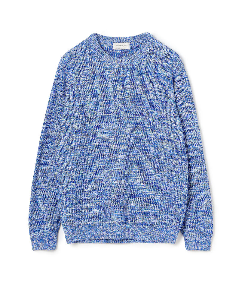 ■TOMORROWLAND tricot ギマコットンリネン クルーネックプルオーバー