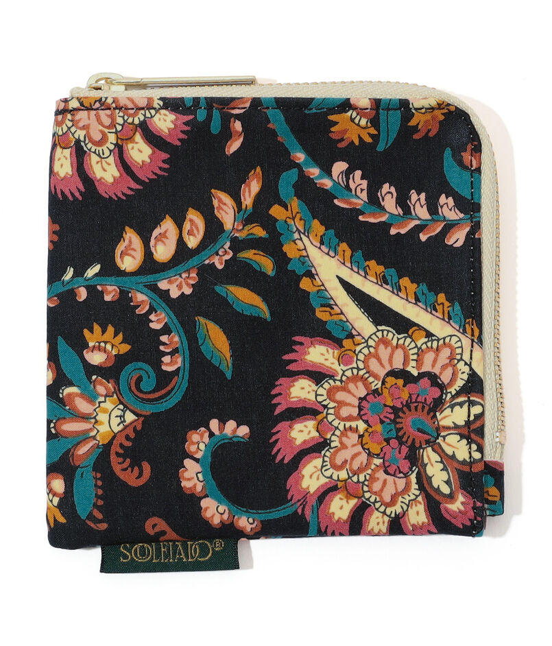 【WEB限定】SOULEIADO コットン フラットポーチ