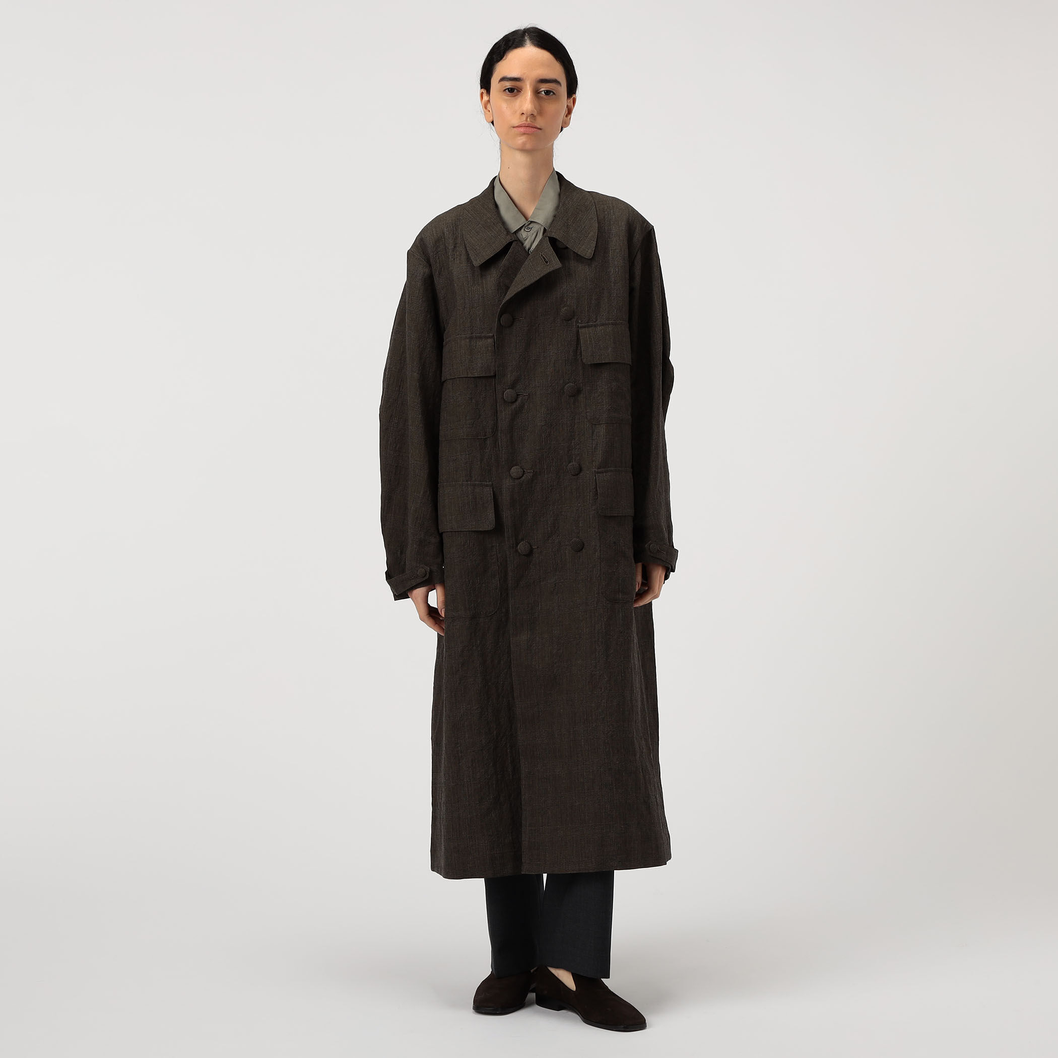 ウェルコ　2way チェック　ジャケット　ウール、リネン ウェルコ 2way チェック ジャケット ウール、リネン 楽天市場