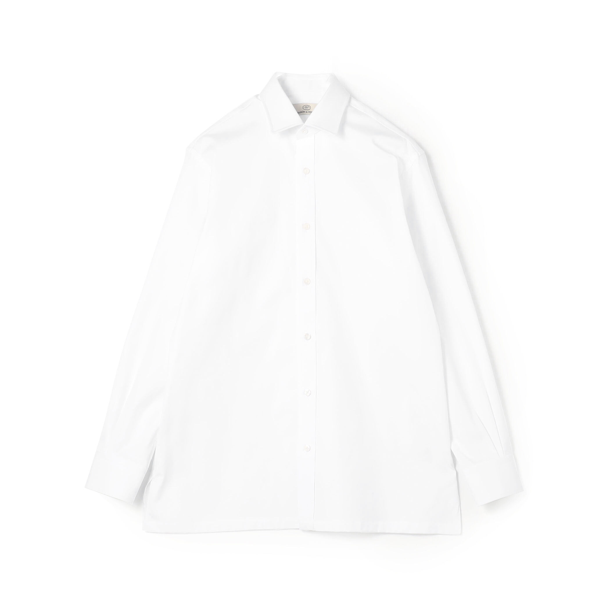 限定品 MHL DAVID&JOHN ANDERSON シーアイランドコットン DAVID AND JOHN ANDERSON SEA ISLAND COTTON ホワイトツイル