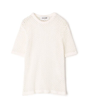 UNIFORME STITCH-DETAIL T-SHIRT