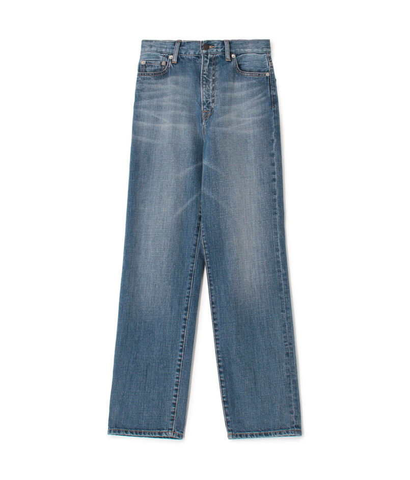 エッセンシャルデニム ストレートパンツ