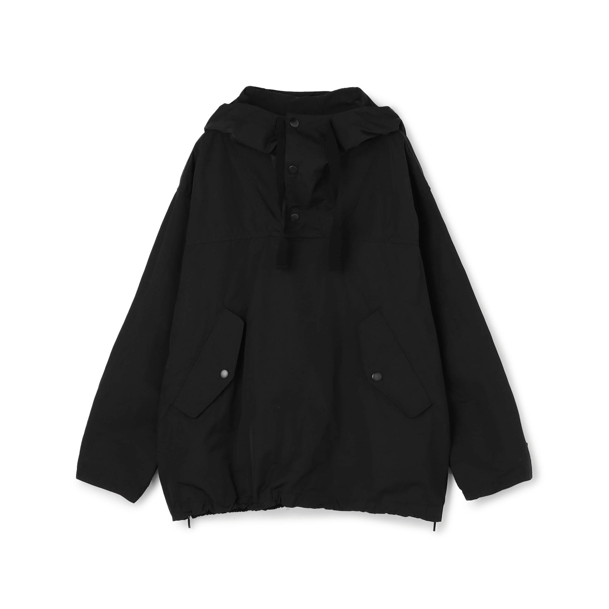 ポリステルコットンメモリークロス アノラックパーカ