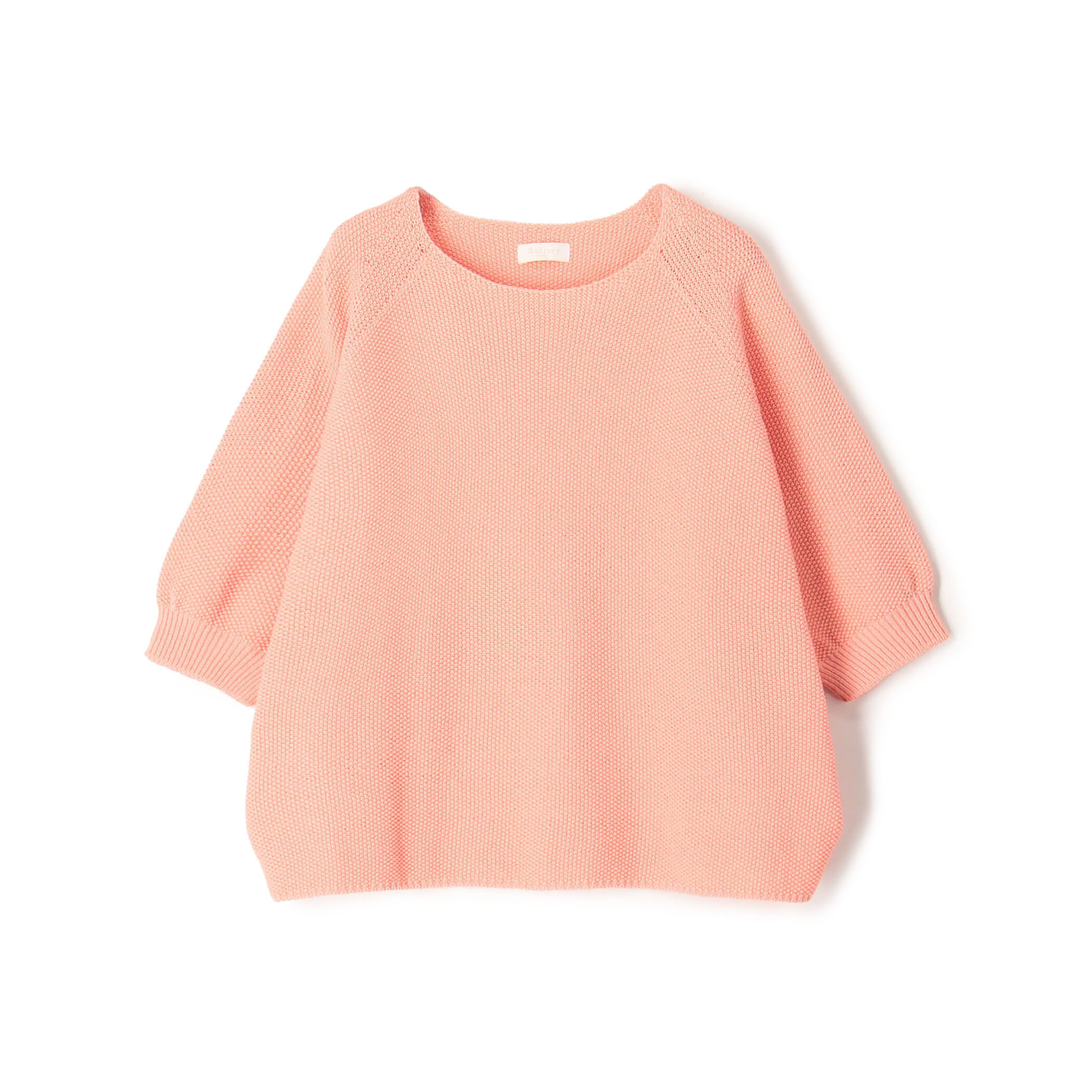 モスステッチニットプルオーバー Ballsey（ボールジィ） ニット セーター モスステッチ ワイドプル