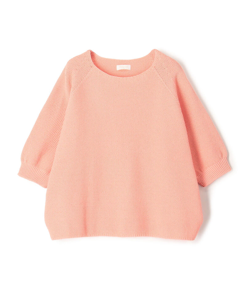 モスステッチ ワイドプルオーバー