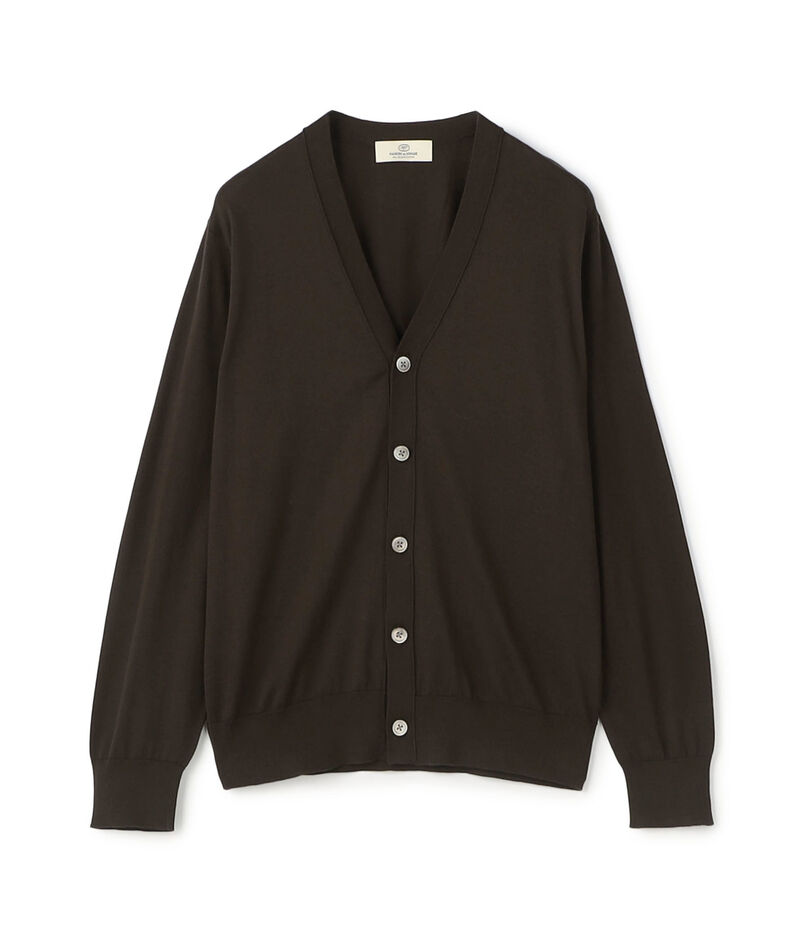 シーアイランドコットン Vネックカーディガン