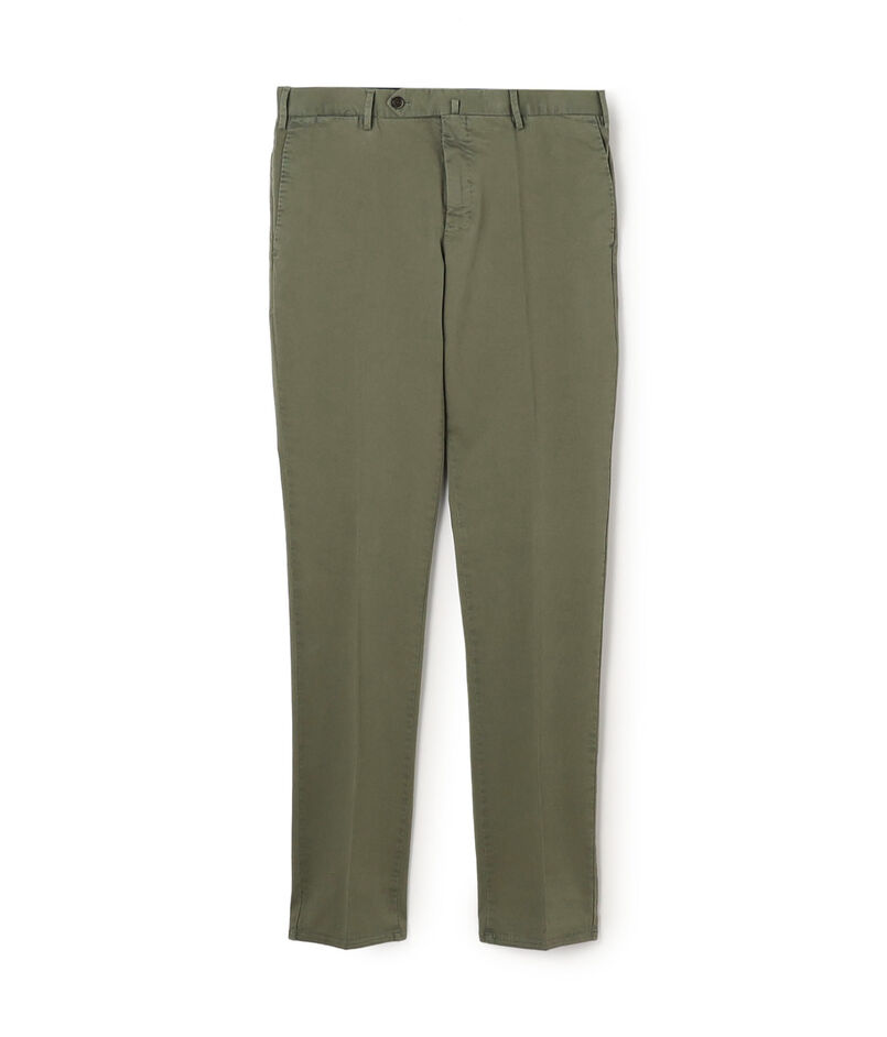 【WEB先行予約・別注】PT TORINO ウォッシュドコットン ストレッチスリムチノパンツ