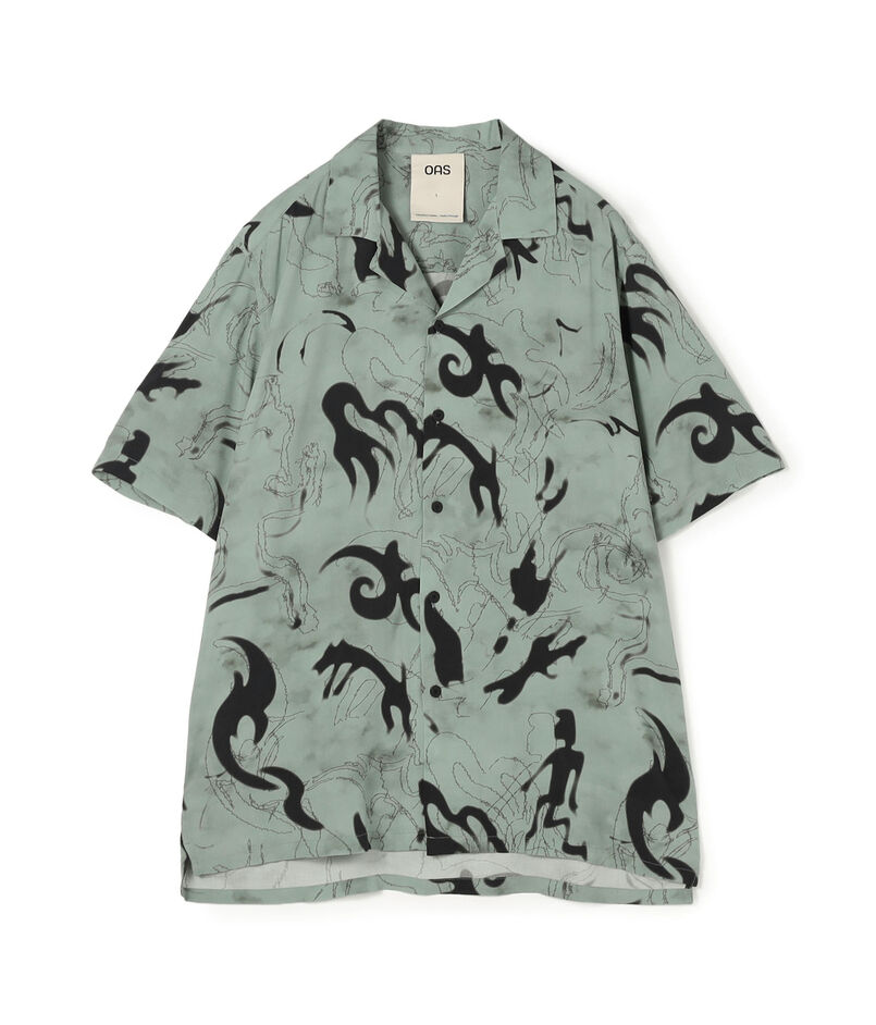 OAS Guardo Rocco Shirt オープンカラーシャツ