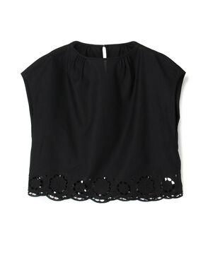 エアリーメッシュ フレンチスリーブプルオーバー