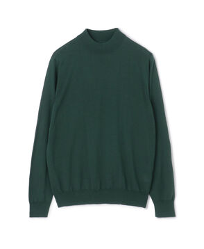 TOMORROWLAND tricot スーパーファインメリノウール モックネックプルオーバー S-WOOL