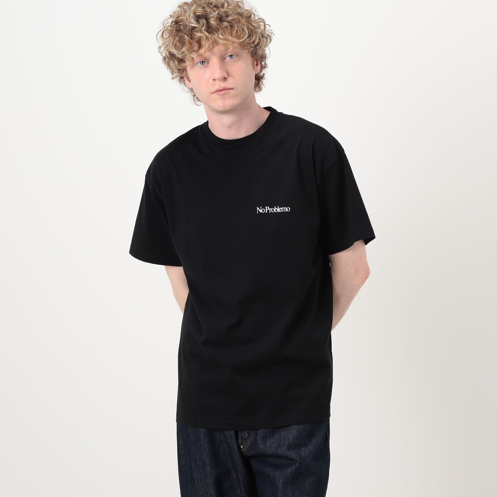 No Problemo Smile Away SS Tee バックプリントTシャツ