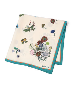 シルクツイル BOUQUET プリントスカーフ