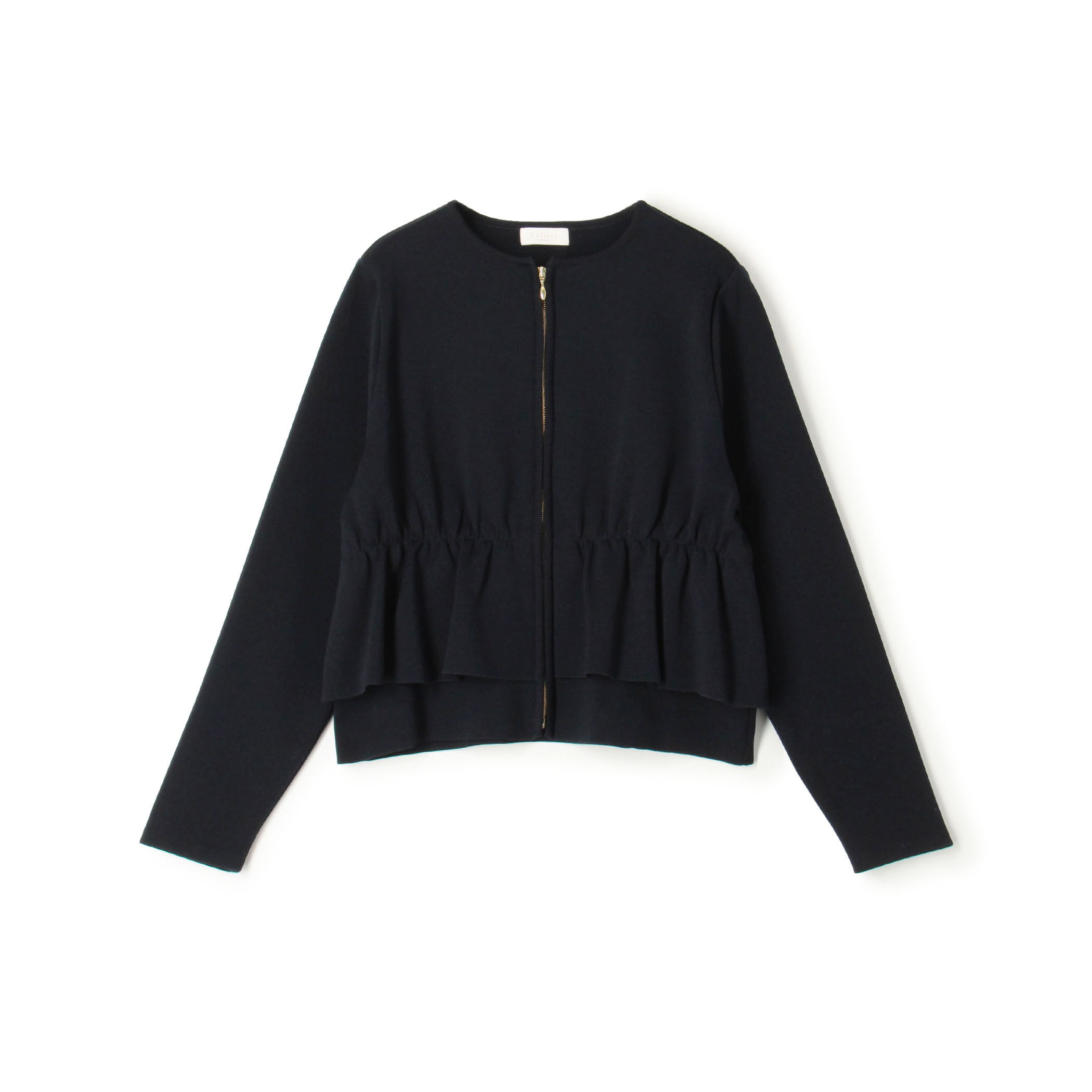 SALE／40%OFF】ミラノリブ ショートボレロ 生々しい Ballsey トゥモローランド トップス カーディガン ネイビー  ホワイト【RBA_E】【送料