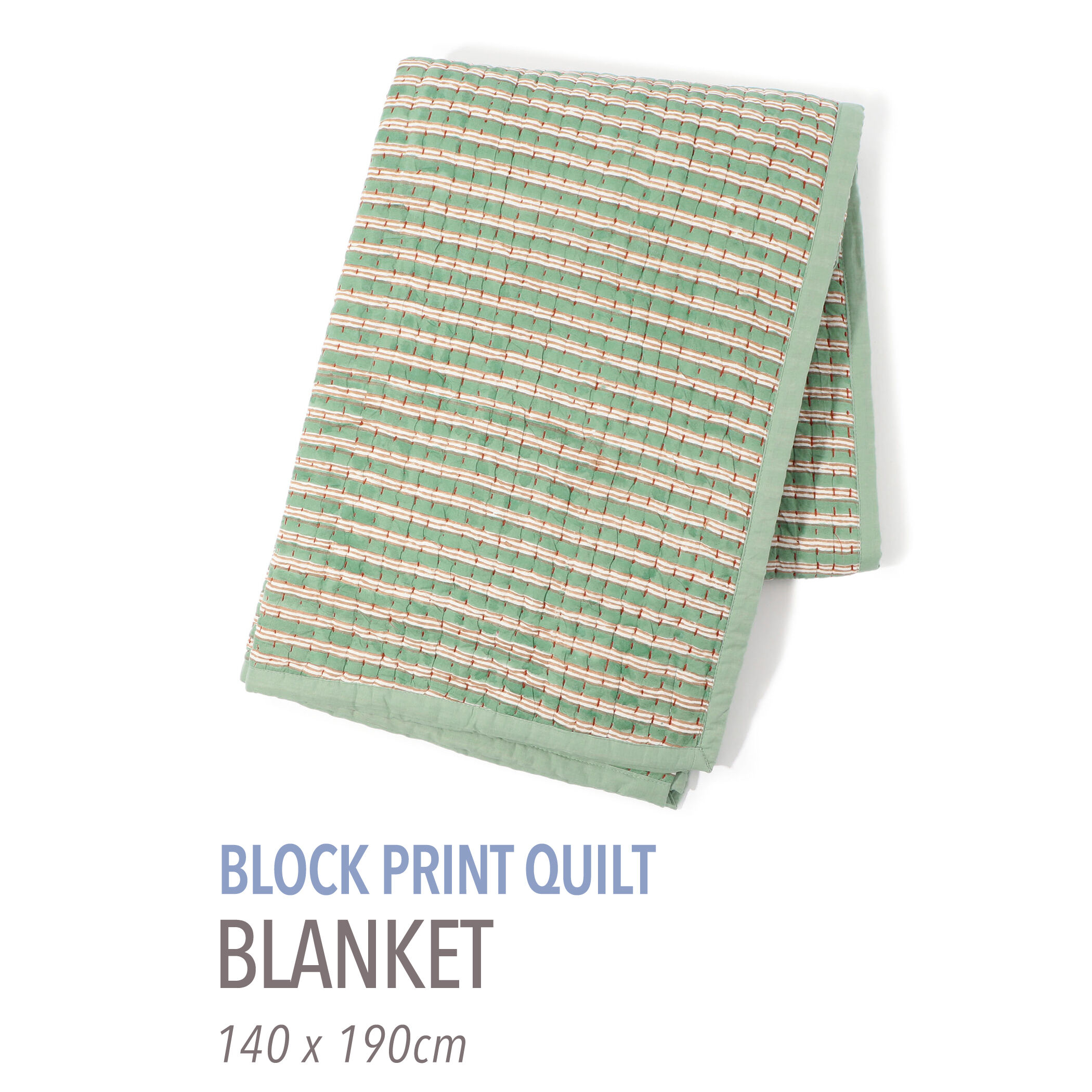 ブロックプリントキルト マルチカバー L｜トゥモローランド 公式通販