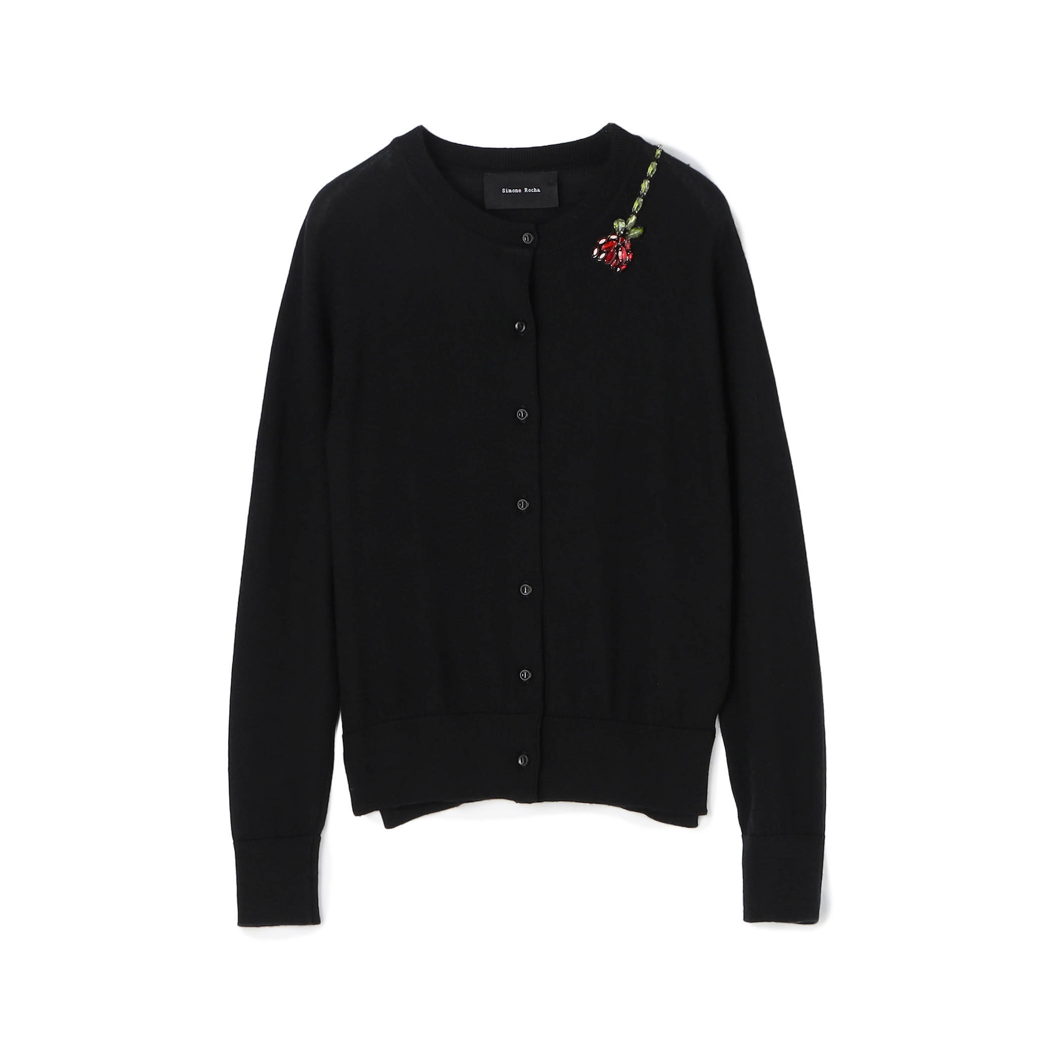 Simone Rocha CARDIGAN W/ EMB エンブロイダリー カーディガン