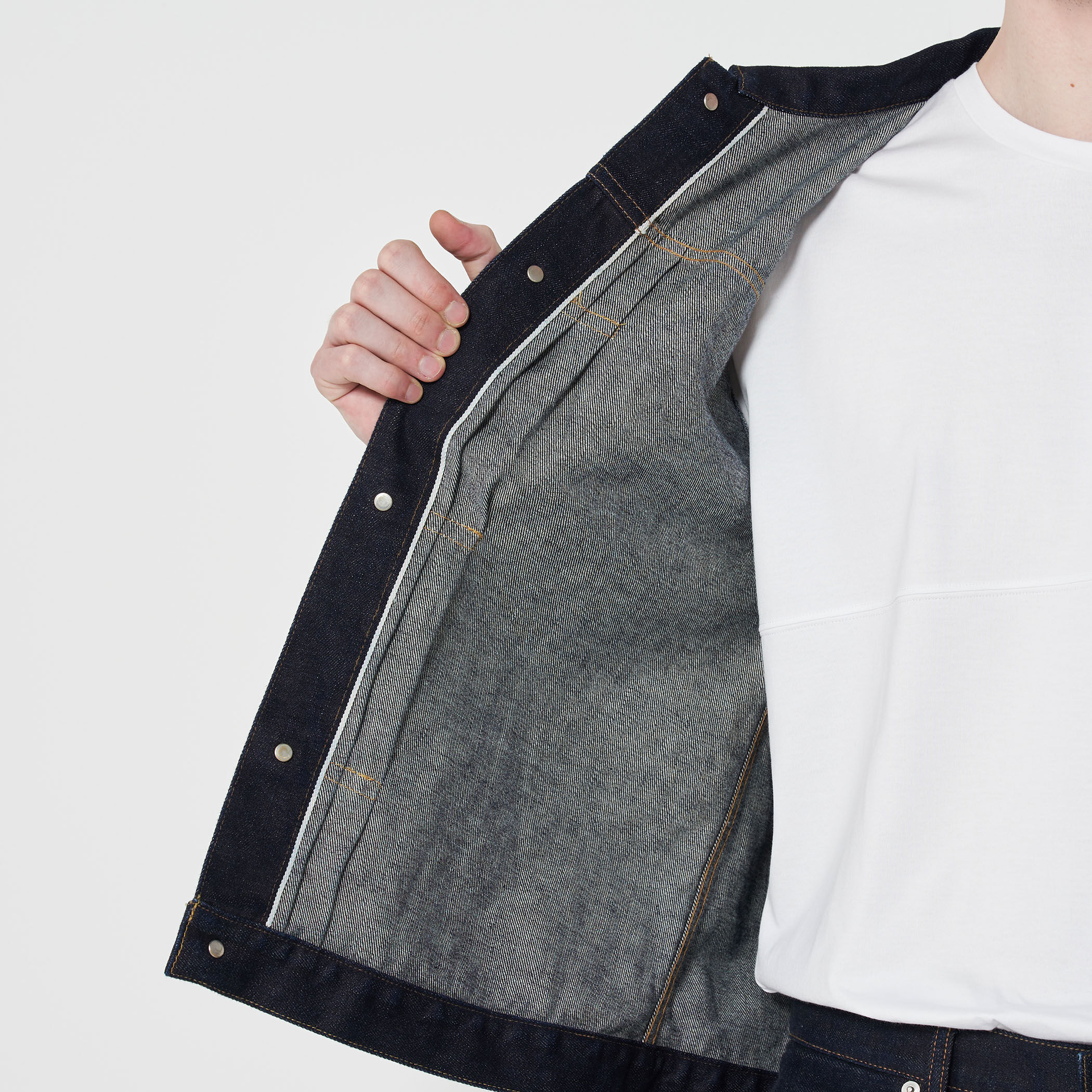 リユースシーアイランドコットン デニムジャケット