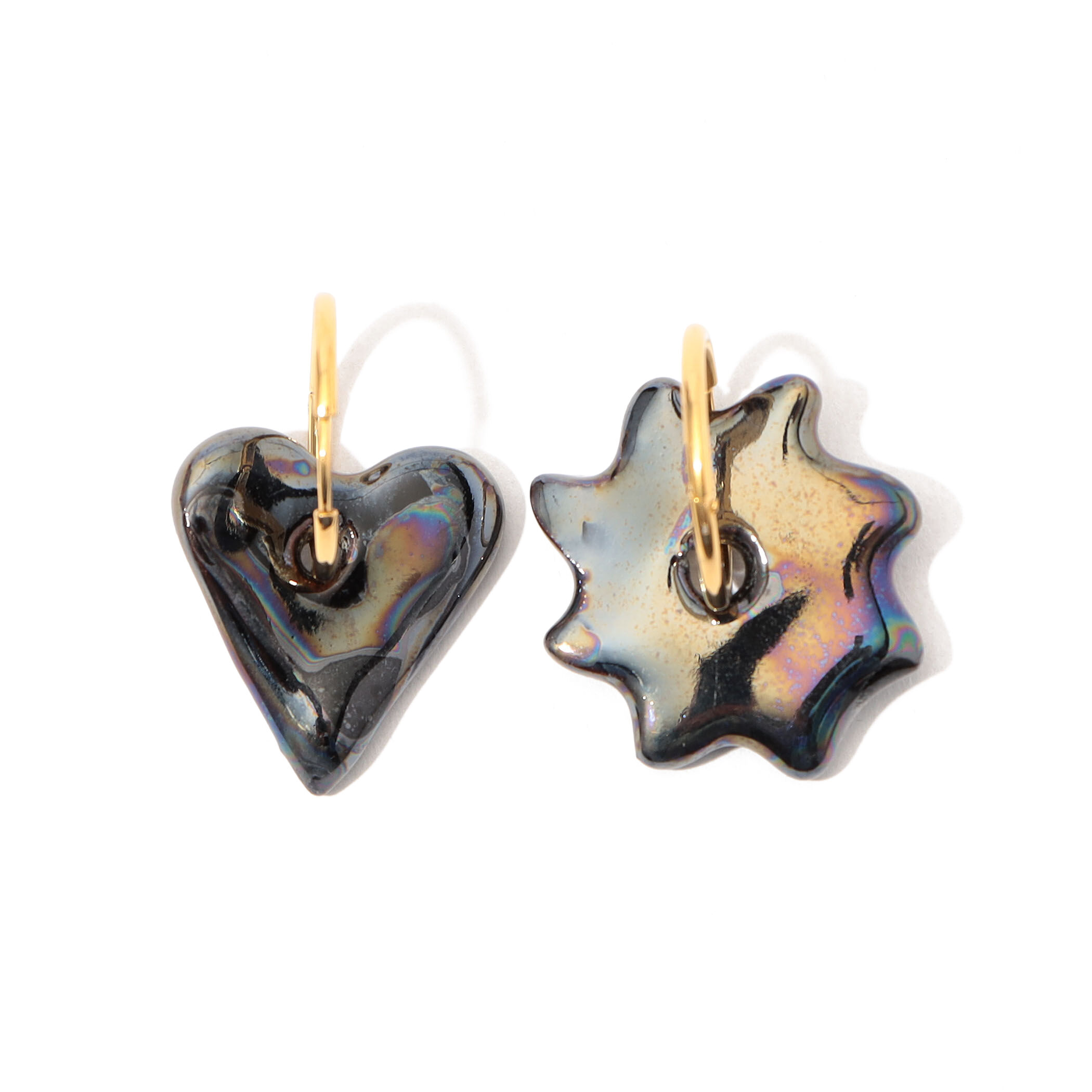 LEVENS HEART OF GLASS HOOPS ピアス｜トゥモローランド 公式通販