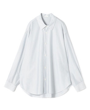 【WEB先行予約】シルキーコットン ショートレングスシャツ