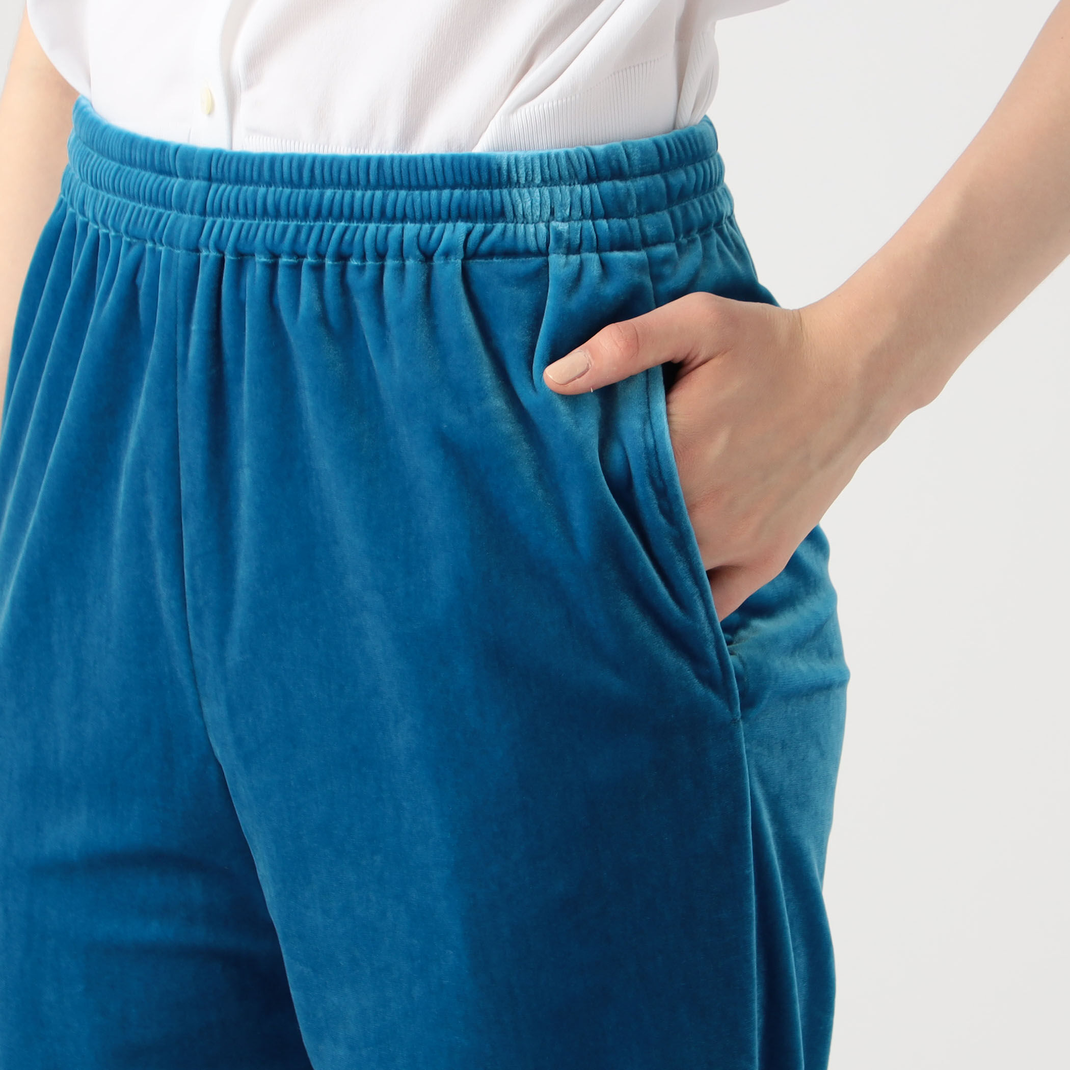 美品　caban ベロア　パンツ ソフトベロア セミワイドパンツ | CABaN/キャバン | 三越伊勢丹