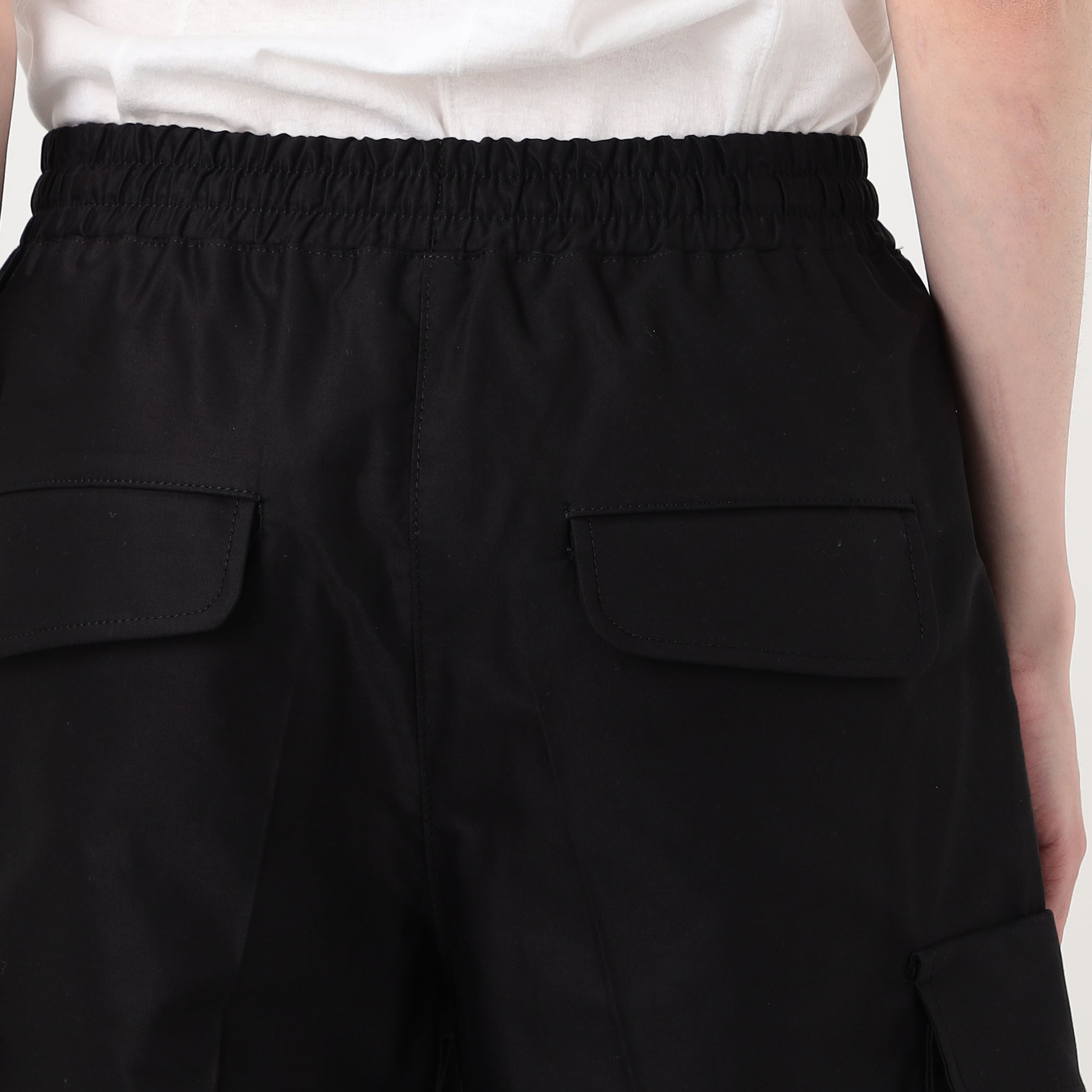 Mame Kurogouchi Cotton High Waisted Cargo Trousers コットン ワイド