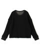 コットンワッフル クルーネックプルオーバー WCKW3009