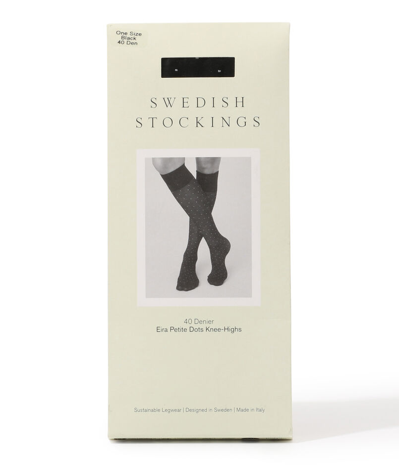 SWEDISH STOCKINGS EIRA ドット ニーハイソックス