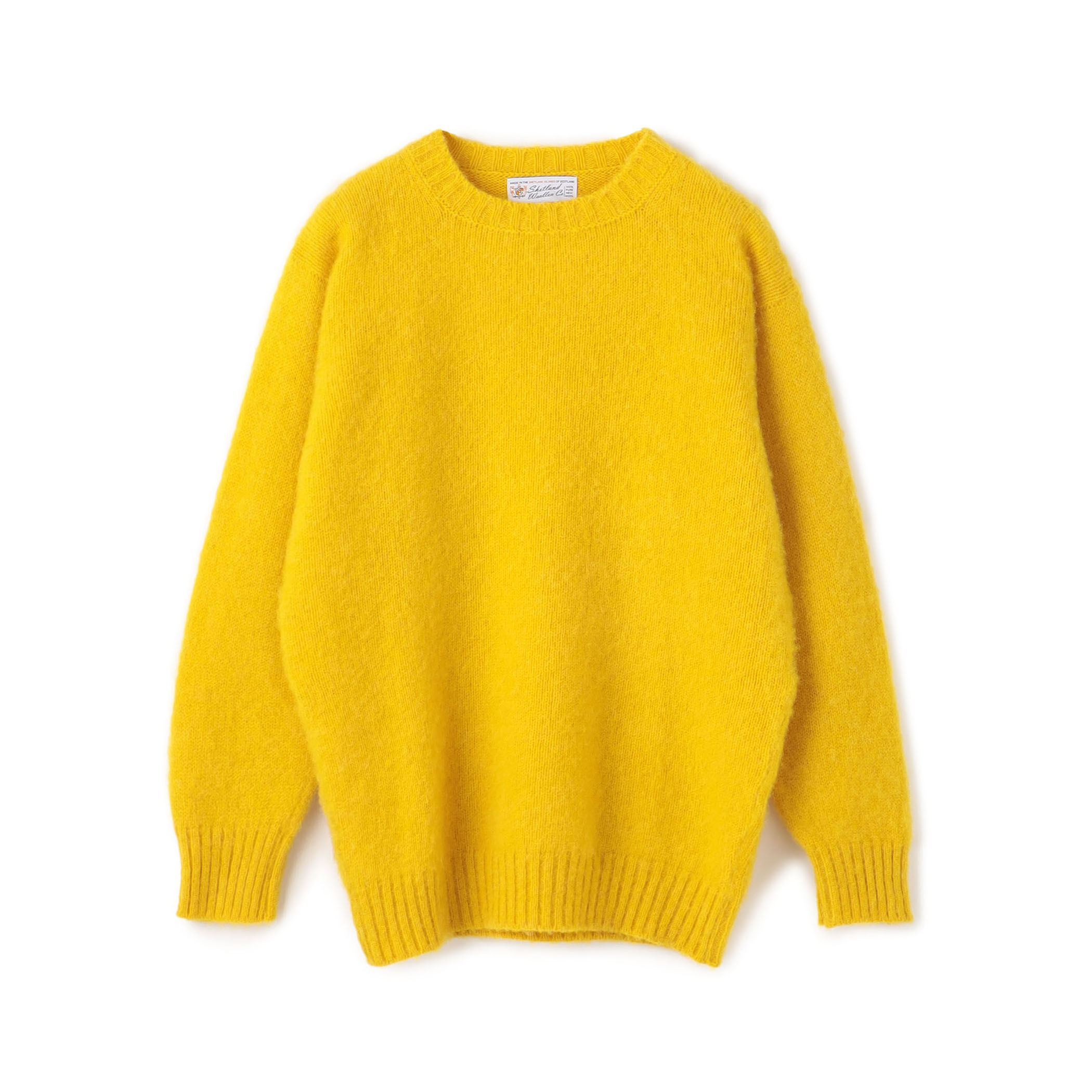 520k新品 SHETLAND WOOLLEN CO シャギーニットセーター Sフローレンの 