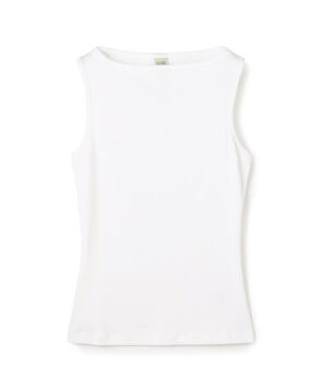 FLORE FLORE TIMMI TANK ボートネック タンクトップ