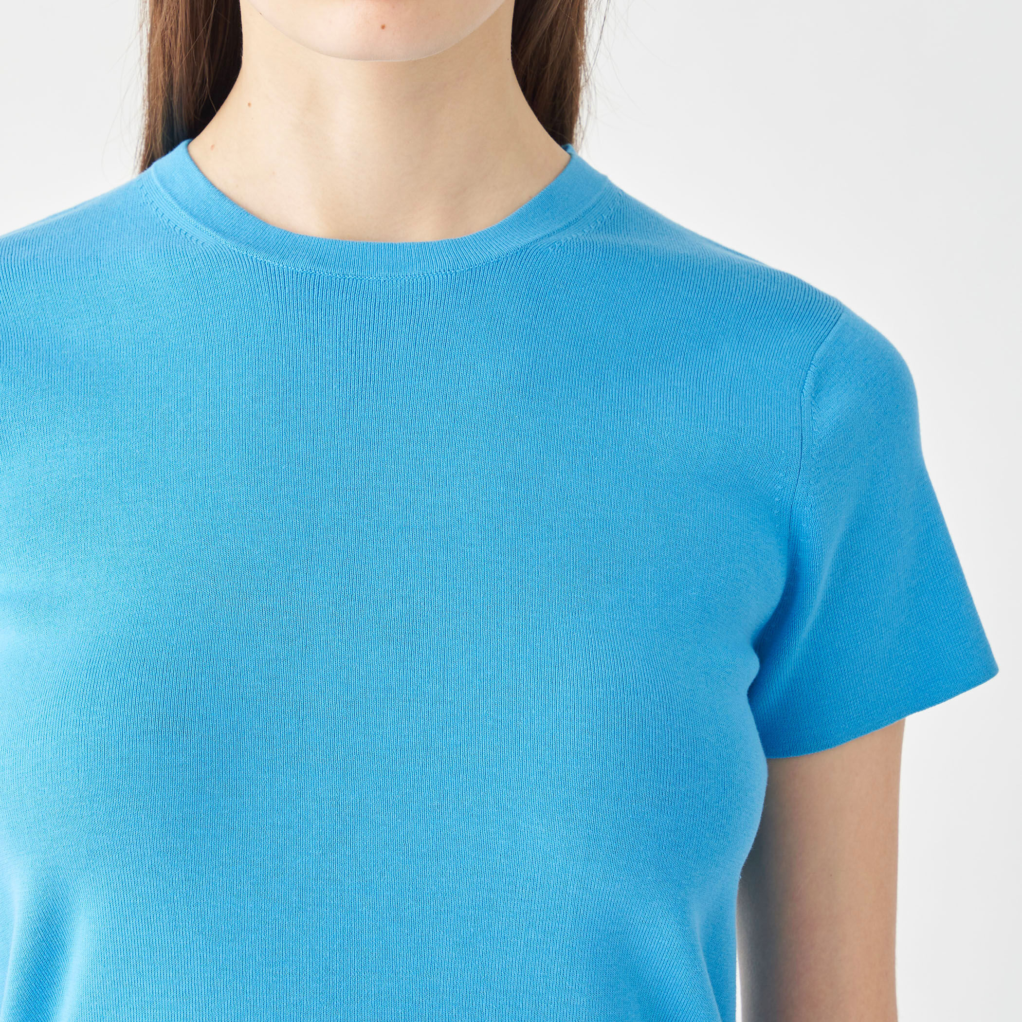 みろみろ！CITYSHOP 麻コットンバイオウィッシュプルオーバー　ブルー みろみろ！CITYSHOP 麻コットンバイオウィッシュプルオーバー ブルー