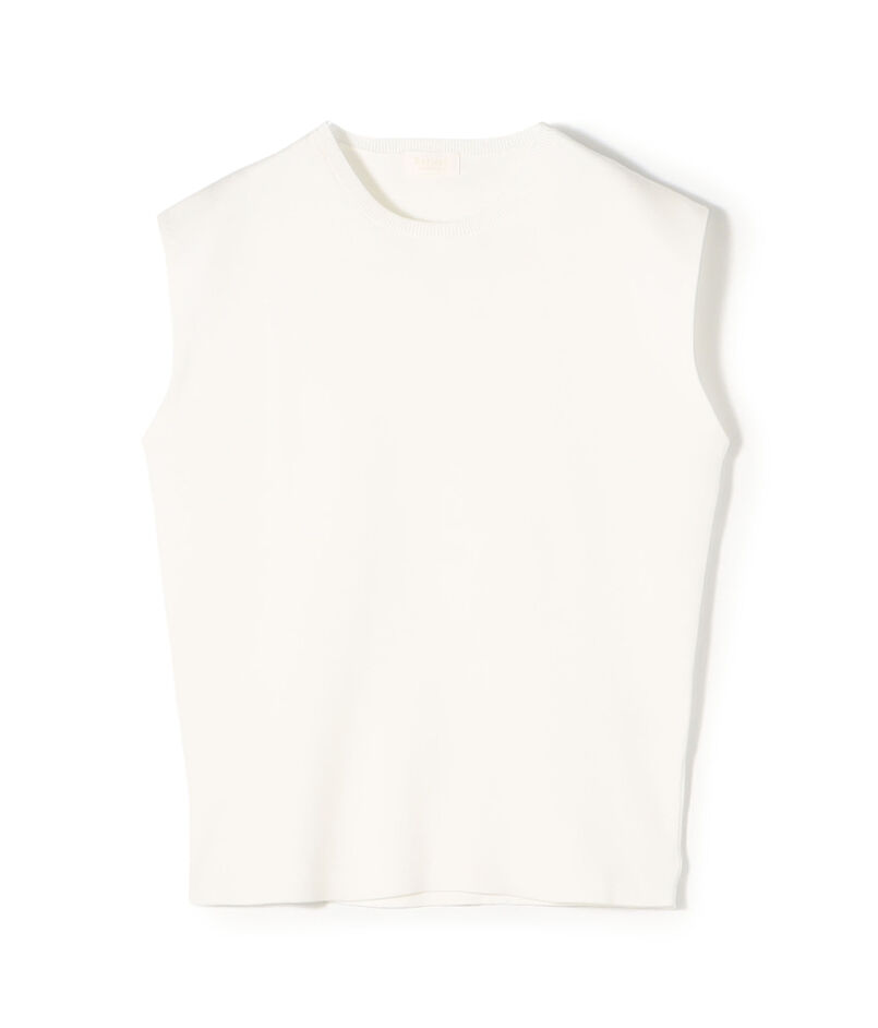 ハイゲージコットン ノースリーブプルオーバー