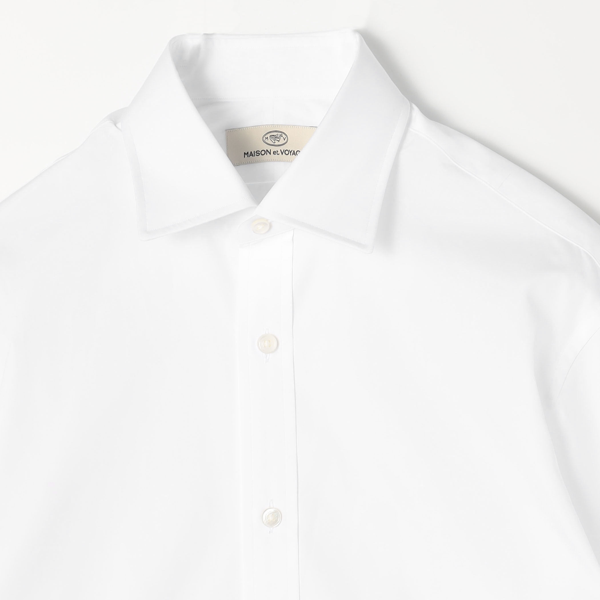 美品 MADISONBLUE デザインコットンシャツ ジャケット ホワイト 01