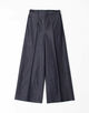 ■CABaN コットン ライトデニムワイドパンツ