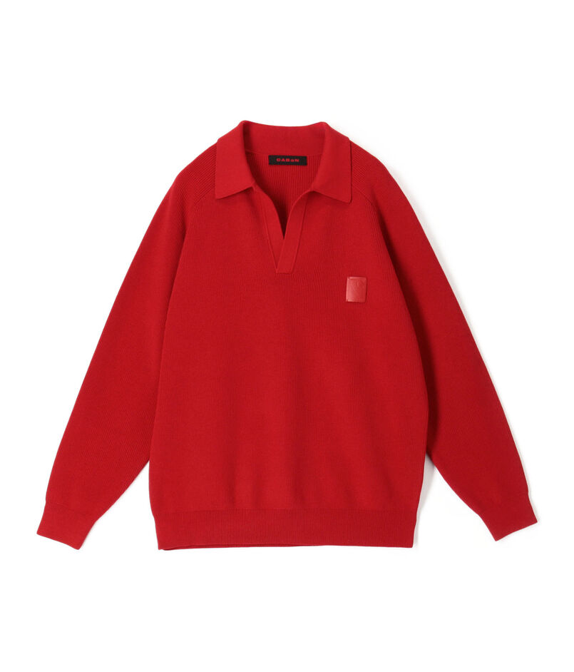 コットンカシミヤ ポロスキッパー
