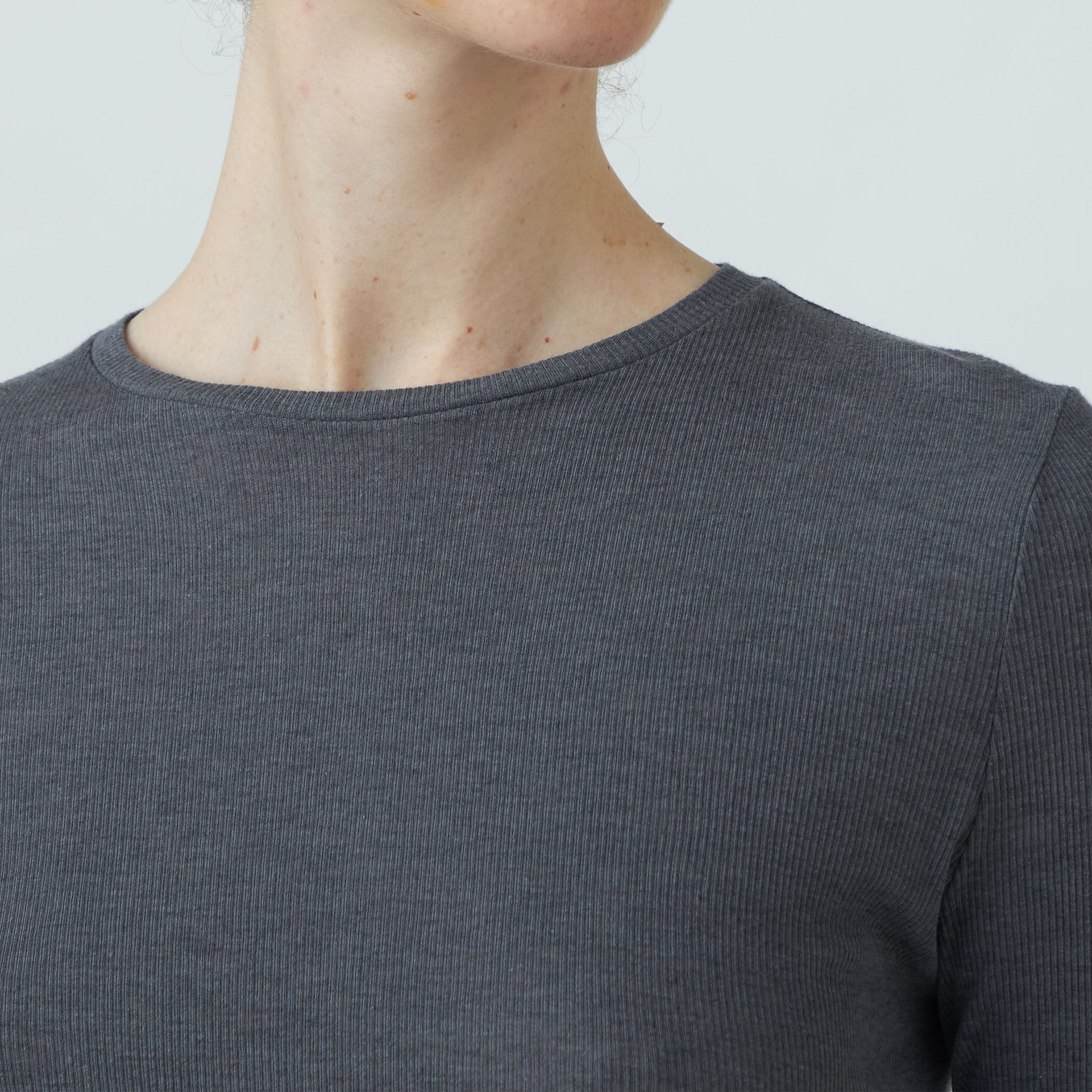 コットンシルクリブ クルーネックプルオーバー｜トゥモローランド 公式通販