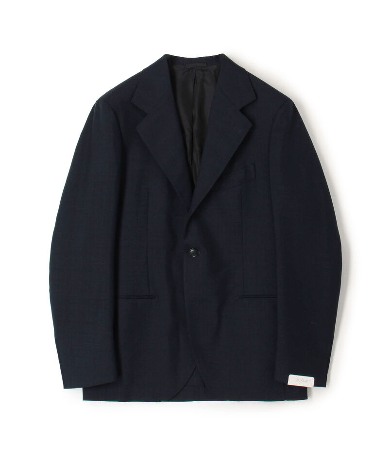 【別注】De Petrillo ウール シングルブレステッド3Bジャケット